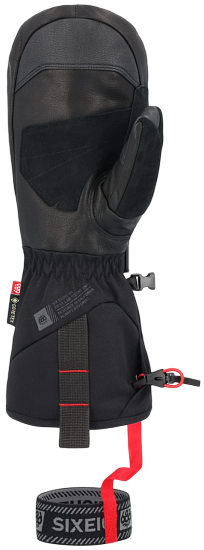 Варежки мужские 686 Gtx Leather Deep Days Black - Фото 2 большая