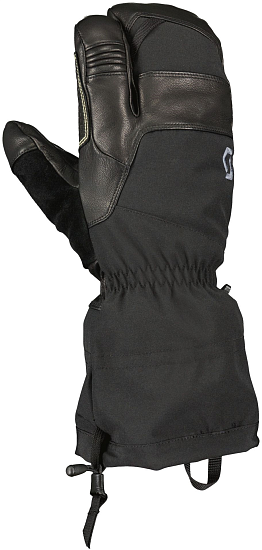 Варежки Scott Explorair Alpine Black - Фото 1 большая
