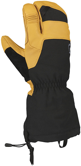 Варежки Scott Explorair Alpine Natural Brown/Black - Фото 1 большая