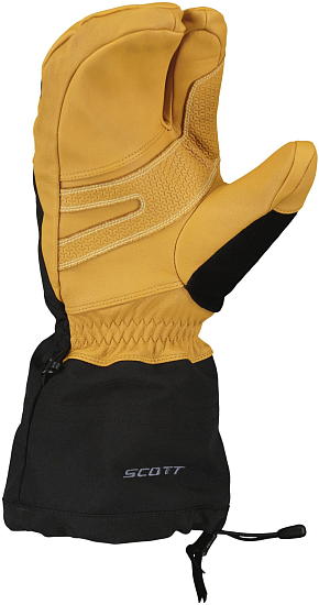 Варежки Scott Explorair Alpine Natural Brown/Black - Фото 2 большая