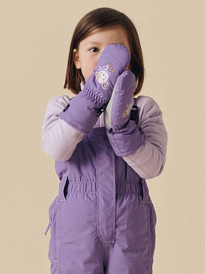 Варежки детские Poivre Blanc Mimi Lavander Purple - Фото 2 большая