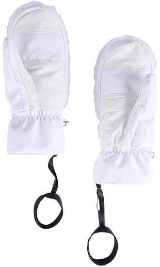 Варежки женские SportAlm Flauschi Weiss - Фото 2 большая