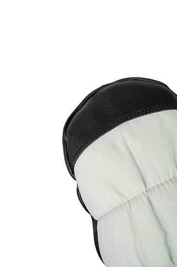 Варежки женские Reusch Puffy R-Tex XT Mitten Mirag Grey/Black - Фото 5 большая