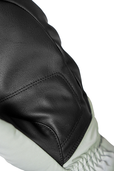 Варежки женские Reusch Puffy R-Tex XT Mitten Mirag Grey/Black - Фото 6 большая