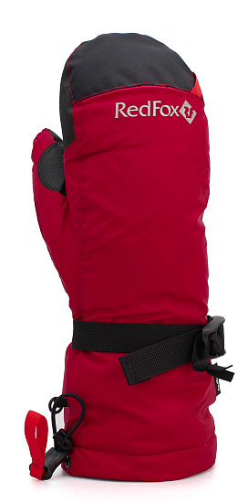Рукавицы пуховые Red Fox K2 Extreme II Dark Red/Black - Фото 2 большая