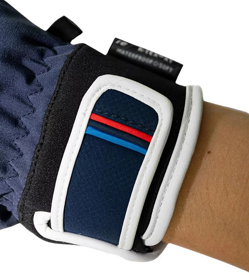 Варежки женские Reusch Laura R-Tex Xt Dress Blue/White - Фото 2 большая