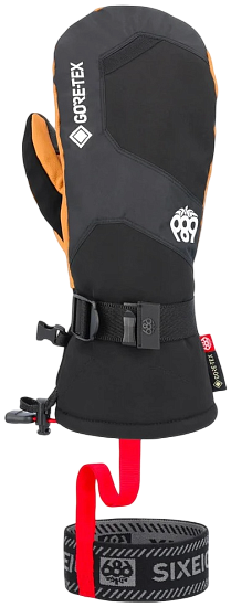 Варежки мужские 686 Leather Linear Natural - Фото 2 большая