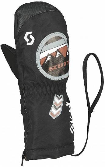 Варежки детские Scott Ultimate Black - Фото 1 большая