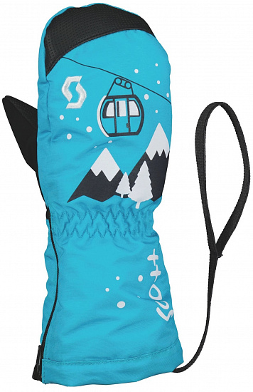 Варежки детские Scott Ultimate Blue - Фото 1 большая