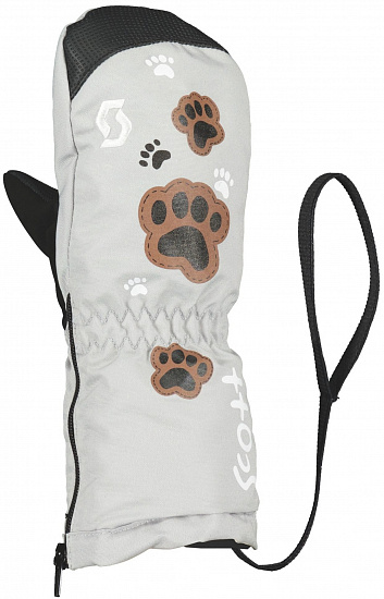 Варежки детские Scott Ultimate Light Grey - Фото 1 большая