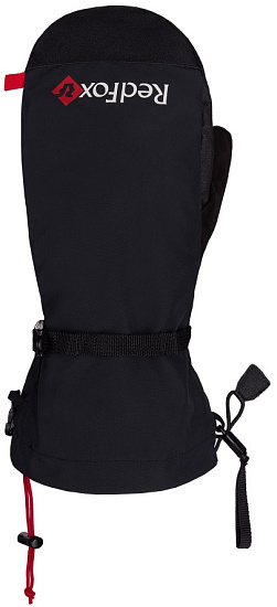 Варежки-верхонки Red Fox Pro Shell Чёрный - Фото 3 большая