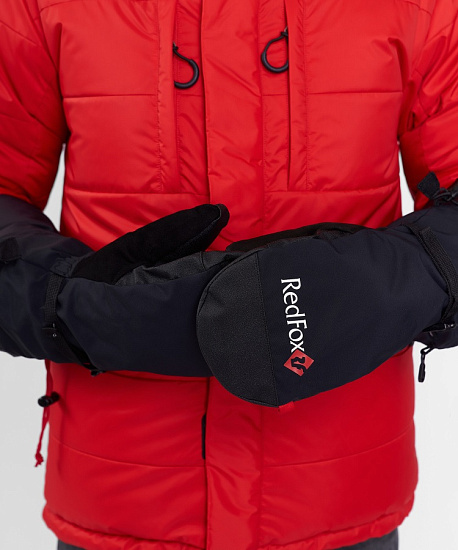 Варежки-верхонки Red Fox Pro Shell Чёрный - Фото 5 большая