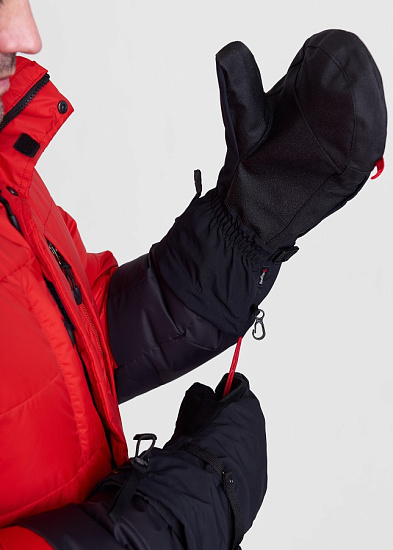 Варежки-верхонки Red Fox Pro Shell Чёрный - Фото 6 большая