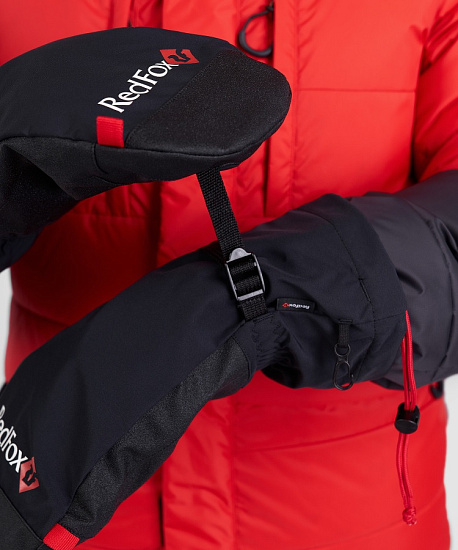 Варежки-верхонки Red Fox Pro Shell Чёрный - Фото 8 большая