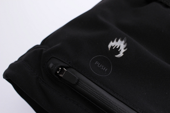 Варежки Zanier Backcountry Heat Stx Schwarz - Фото 6 большая