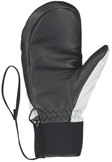 Варежки женские Scott Ultimate Primaloft Light grey/Black - Фото 2 большая