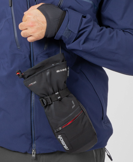 Варежки Reusch Down Spirit GTX Black/Silver - Фото 8 большая