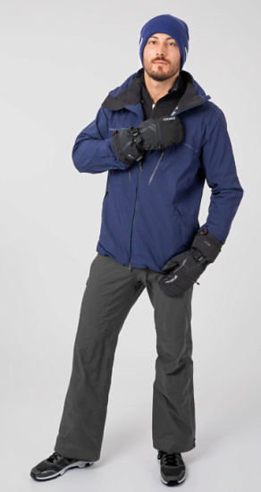 Варежки Reusch Down Spirit GTX Black/Silver - Фото 11 большая