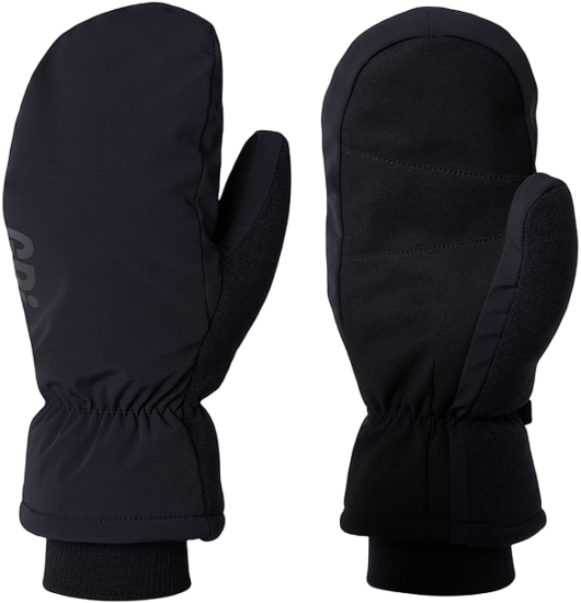 Варежки GRI Полар Черный - Фото 1 большая