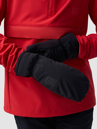 Варежки GRI Полар Черный - Фото 4 большая