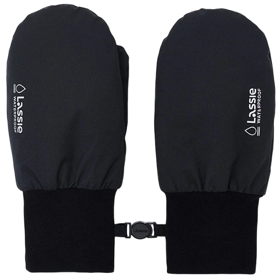 Варежки детские Lassie Oikea Black - Фото 1 большая