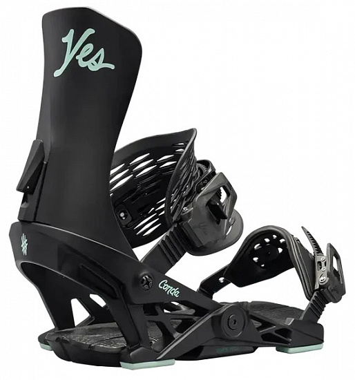 Сноубордические крепления женские YES Conda Black - Фото 1 большая