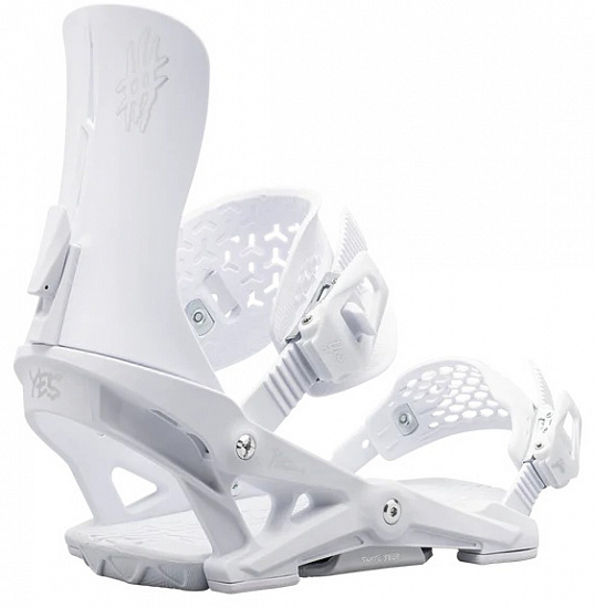 Сноубордические крепления женские YES Vetta White - Фото 1 большая