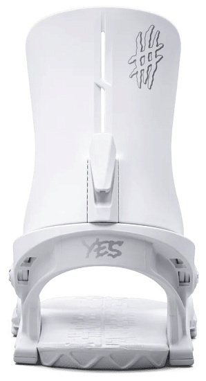 Сноубордические крепления женские YES Vetta White - Фото 2 большая