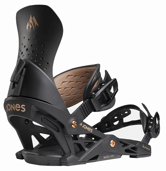 Сноубордические крепления женские Jones Aurora Eclipse Black - Фото 1 большая
