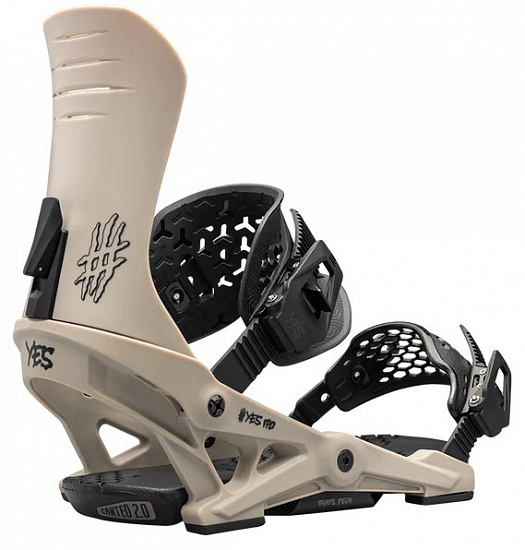 Сноубордические крепления YES Ipo Gray - Фото 1 большая
