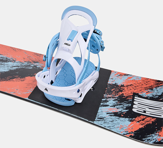 Сноубордические крепления детские Burton Smalls Bnd Dusty Blue - Фото 6 большая