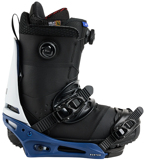 Сноубордические крепления мужские Burton Cartel X Nhtfll/White - Фото 2 большая
