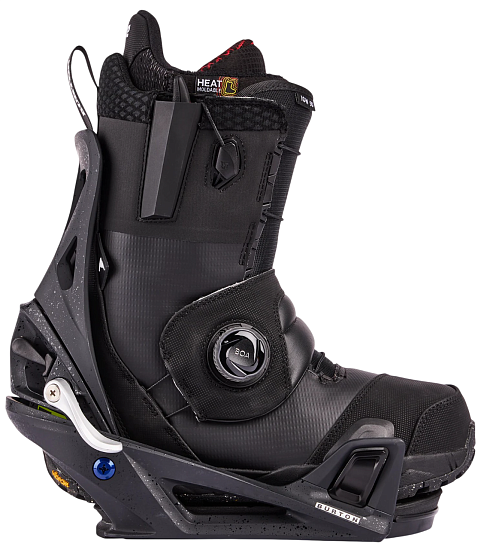 Сноубордические крепления мужские Burton X Step On Black - Фото 2 большая