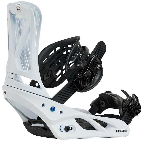 Сноубордические крепления женские Burton Escapade White - Фото 1 большая