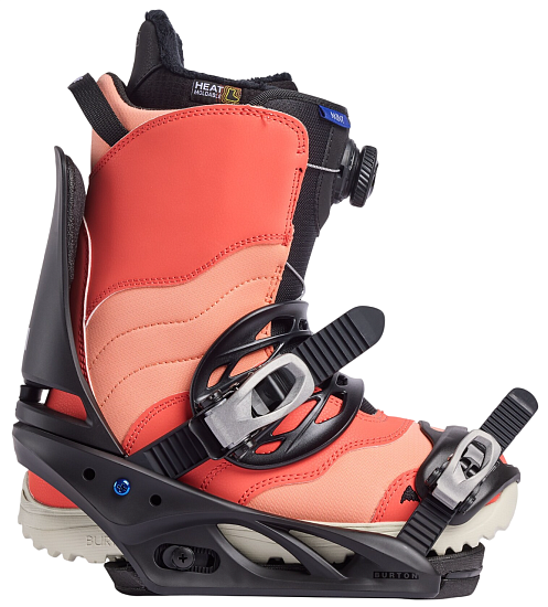 Сноубордические крепления женские Burton Lexa Black - Фото 2 большая