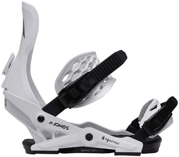 Сноубордические крепления женские Jones Equinox Cloud White - Фото 2 большая