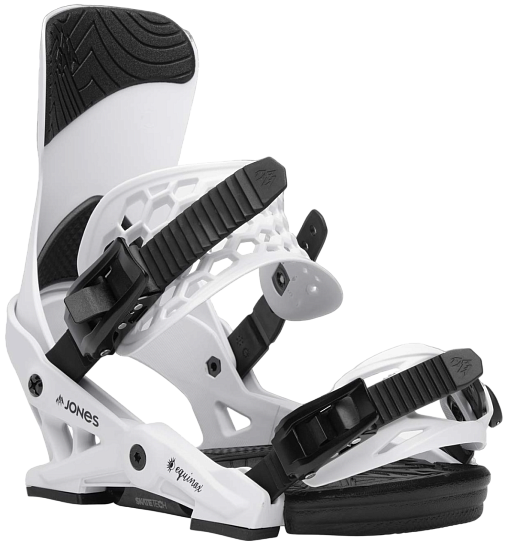 Сноубордические крепления женские Jones Equinox Cloud White - Фото 4 большая
