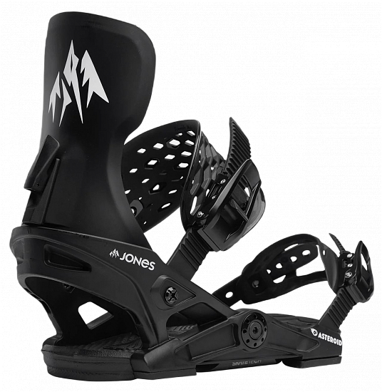 Сноубордические крепления Jones Asteroid Eclipse Black - Фото 1 большая