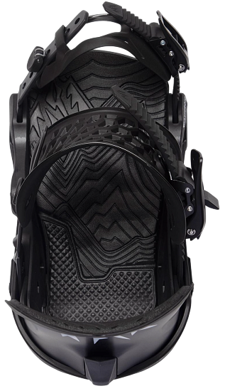 Сноубордические крепления Jones Asteroid Eclipse Black - Фото 5 большая