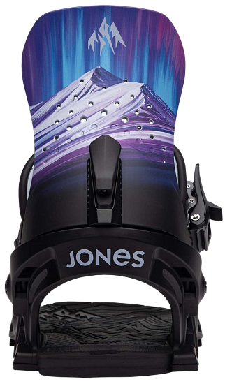 Сноубордические крепления женские Jones Aurora Black/Art - Фото 4 большая