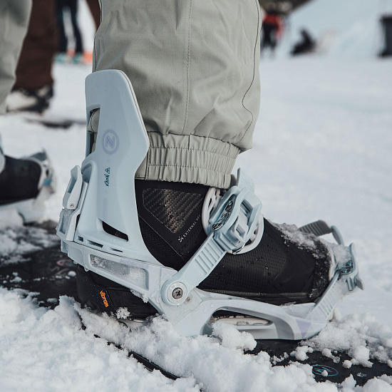 Сноубордические крепления женские Nidecker Kaon-W Gray - Фото 5 большая