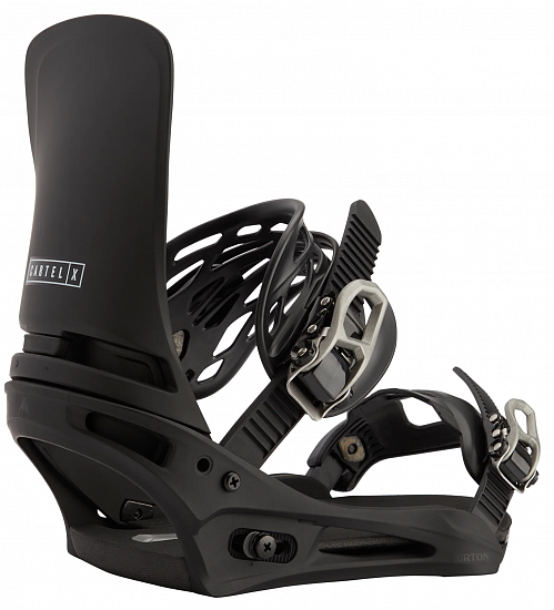 Сноубордические крепления мужские Burton Cartel X Black - Фото 1 большая