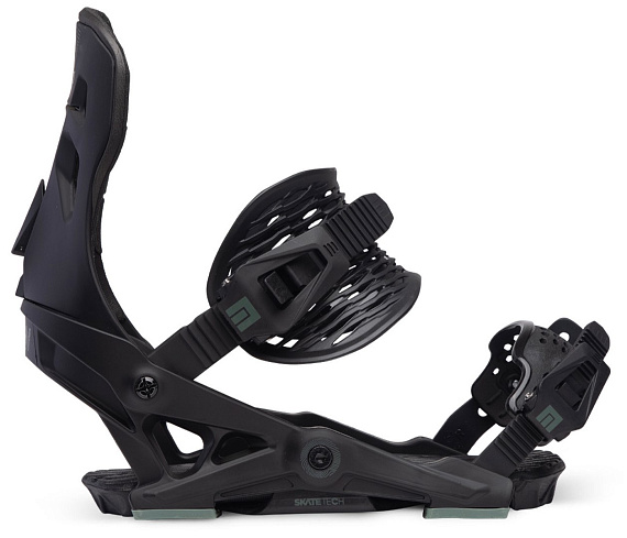 Сноубордические крепления NOW Ipo Black - Фото 4 большая