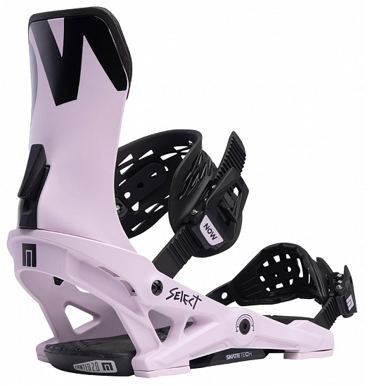 Сноубордические крепления NOW Select Lavender - Фото 1 большая