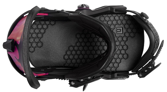 Сноубордические крепления NOW Yes Collab Black/Pink - Фото 6 большая