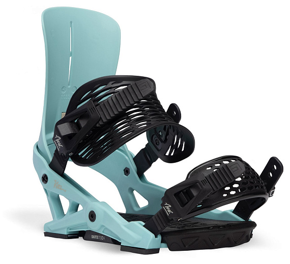 Сноубордические крепления NOW Vetta Arctic Blue - Фото 3 большая