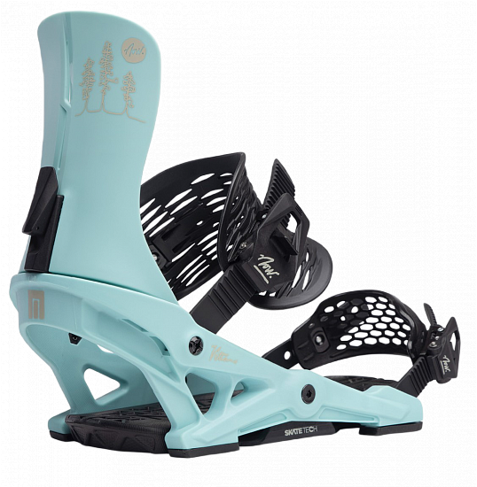 Сноубордические крепления NOW Vetta Arctic Blue - Фото 1 большая