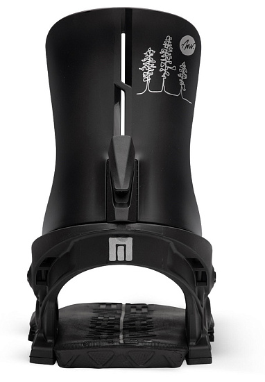 Сноубордические крепления NOW Vetta Black - Фото 2 большая