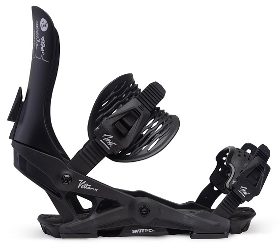 Сноубордические крепления NOW Vetta Black - Фото 4 большая