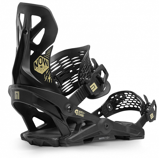 Сноубордические крепления NOW Brigade Black - Фото 1 большая